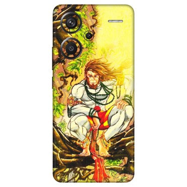 Xiaomi Redmi Phone Skins (All Models) - Lord Hanuman - 3D Embossed Finish (L-152) Redmi Note 13 Pro Plus 5G