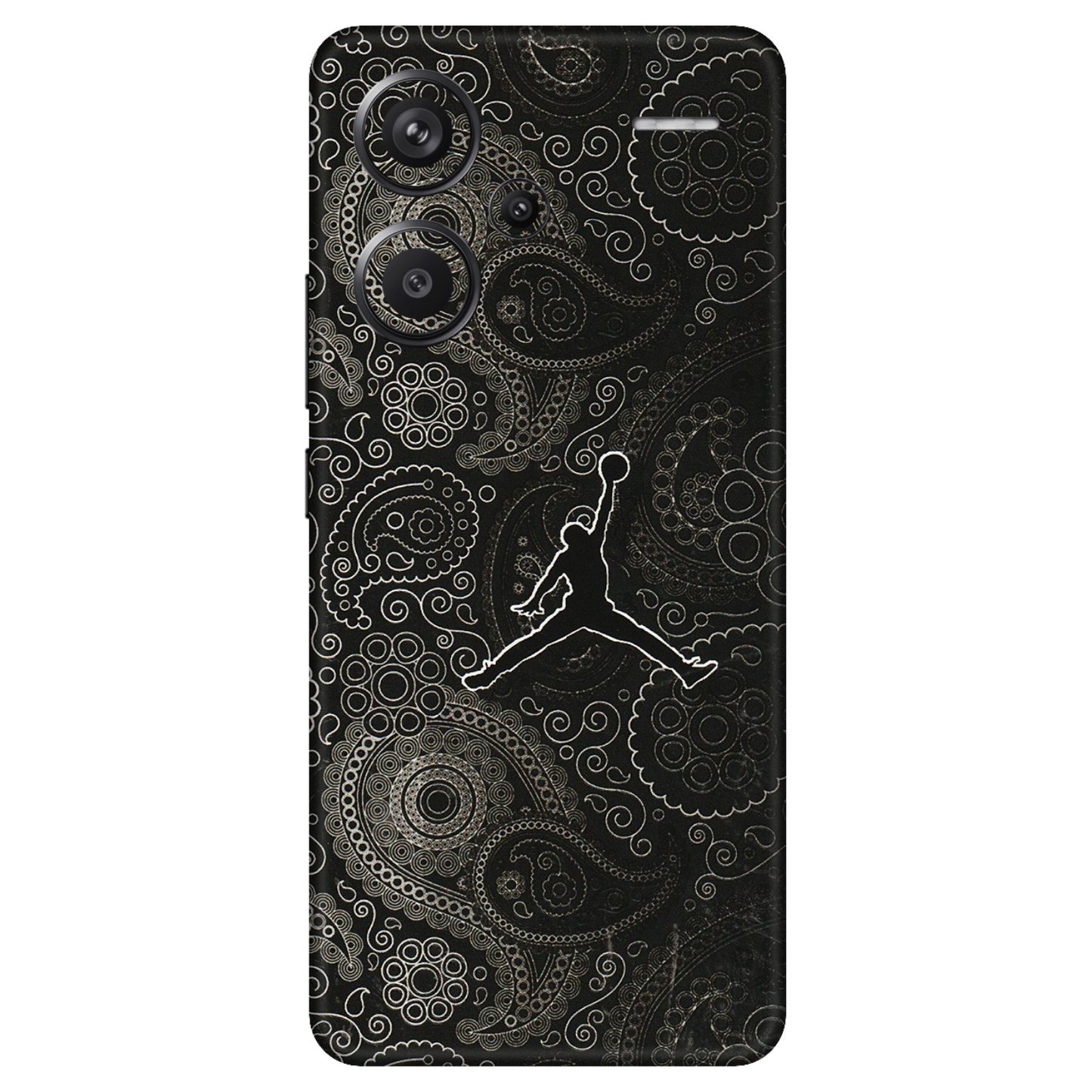 Xiaomi Redmi Phone Skins (All Models) - Basketball Player Artwork - 3D Embossed Finish (L-215) Redmi Note 13 Pro Plus 5G