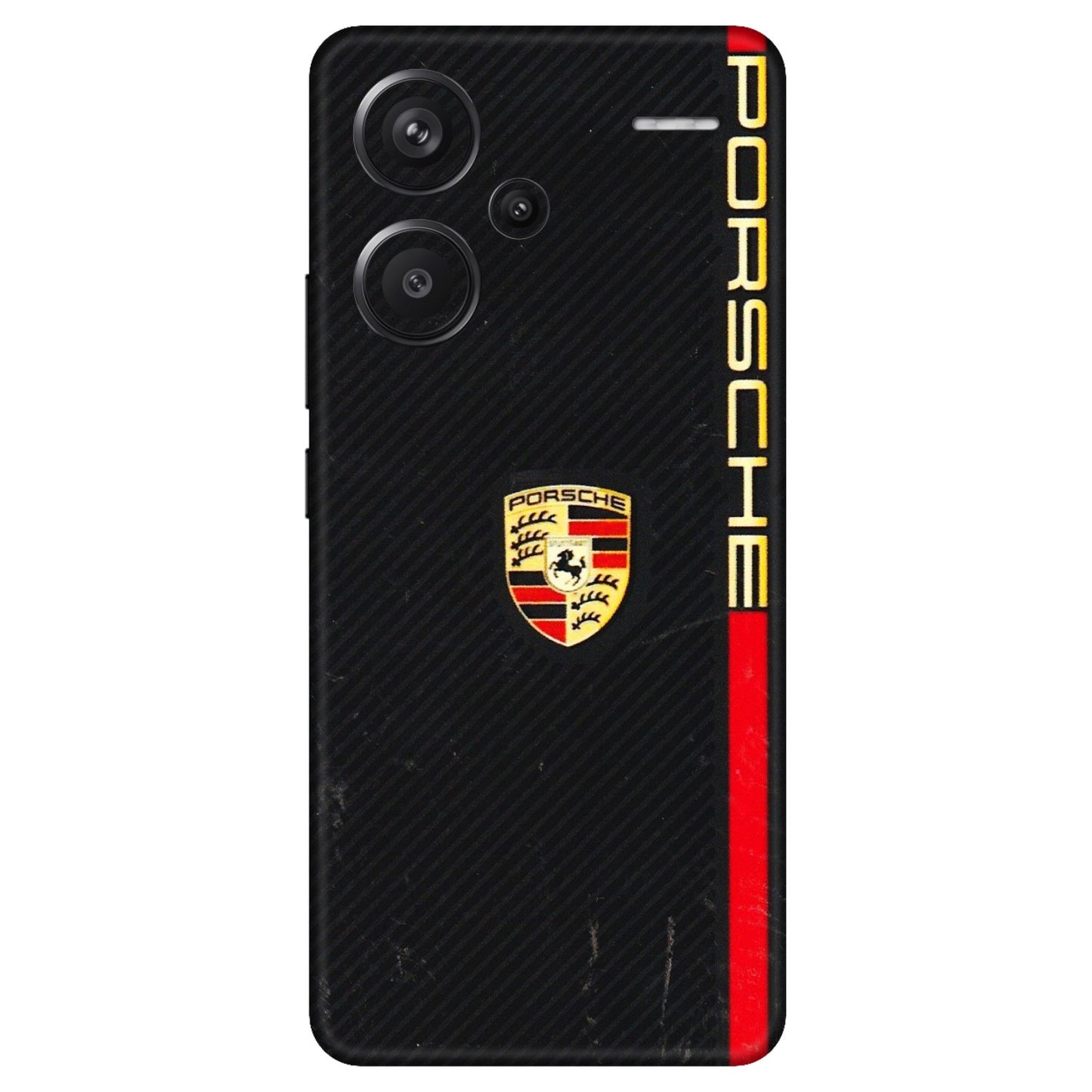 Xiaomi Redmi Phone Skins (All Models) - Premium Porsche - 3D Embossed Finish (L-225) Redmi Note 13 Pro Plus 5G