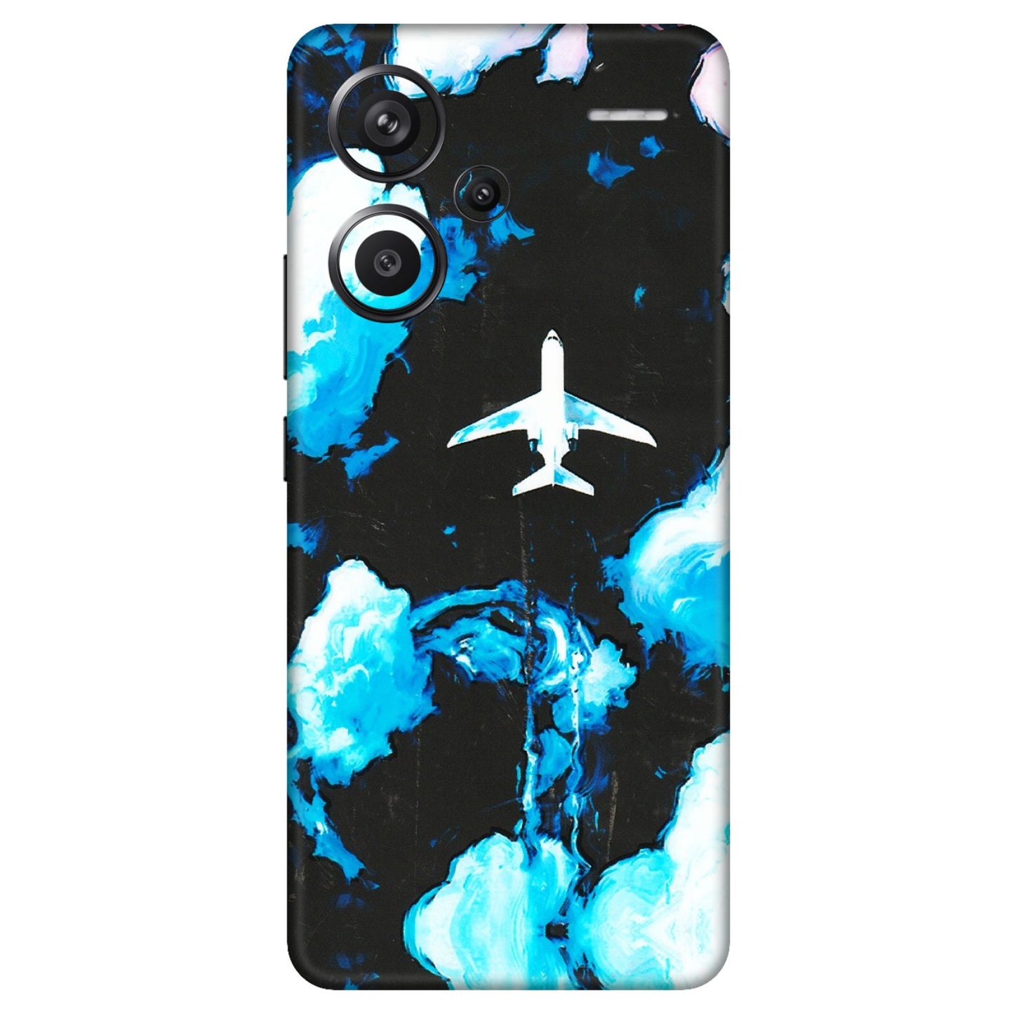 Xiaomi Redmi Phone Skins (All Models) - Travel In Airline - 3D Embossed Finish (L-264) Redmi Note 13 Pro Plus 5G