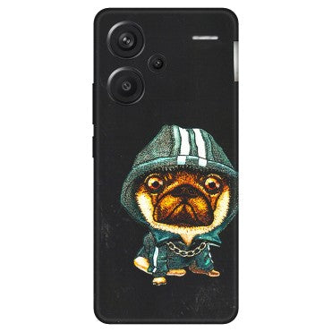 Xiaomi Redmi Phone Skins (All Models) - Puppy N Hoodie - 3D Embossed Finish (L-90) Redmi Note 13 Pro Plus 5G