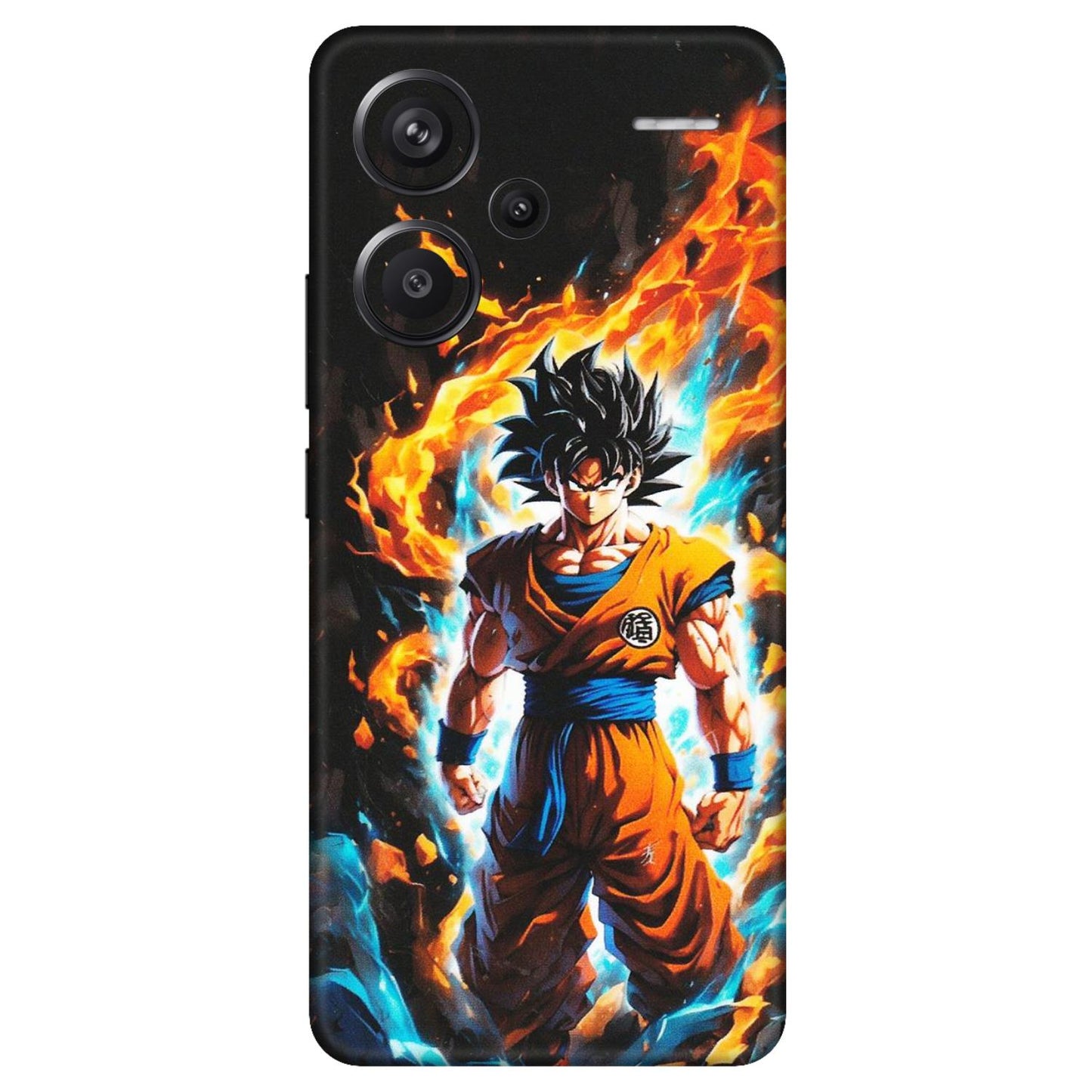 Xiaomi Redmi Phone Skins (All Models) - Goku Transformation Anime - Matte Finish (M-159) Redmi Note 13 Pro Plus 5G