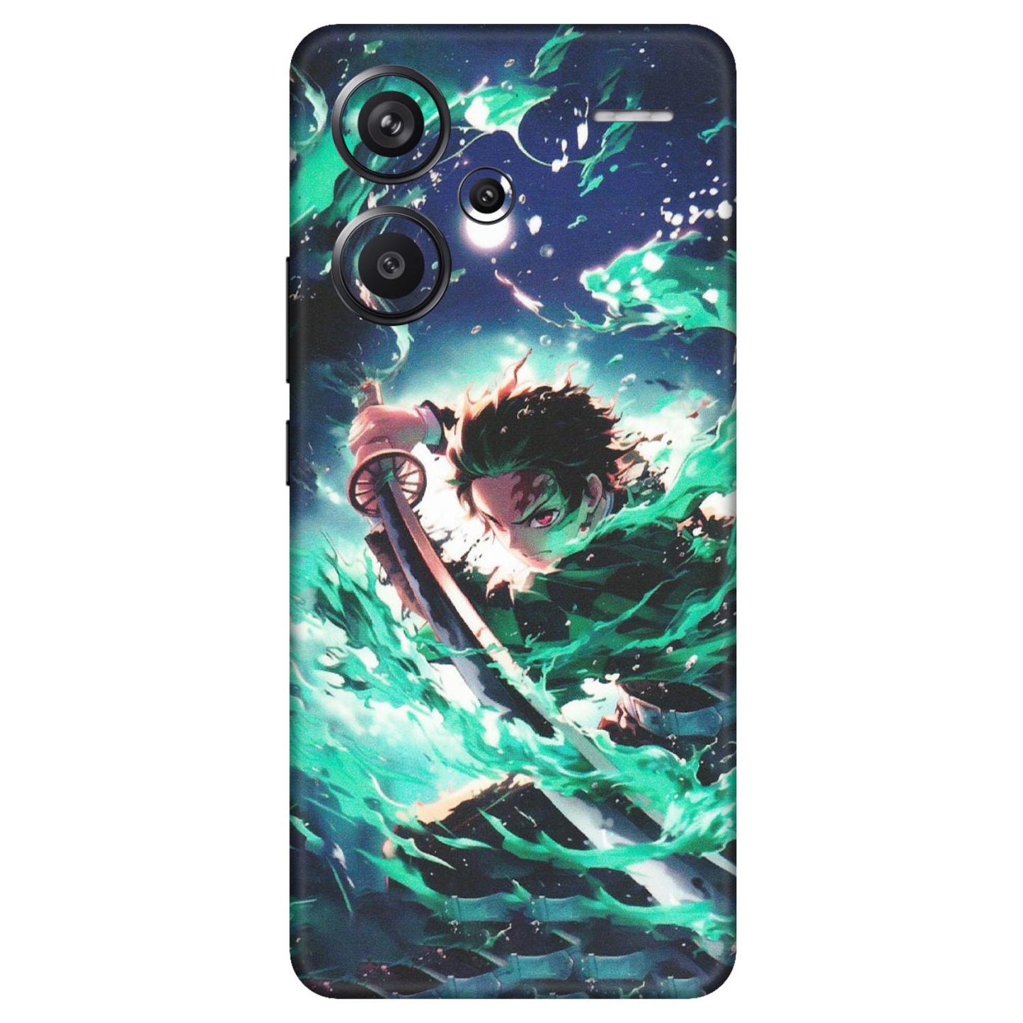 Xiaomi Redmi Phone Skins (All Models) - Sword Fighter Anime - Matte Finish (M-29) Redmi Note 13 Pro Plus 5G