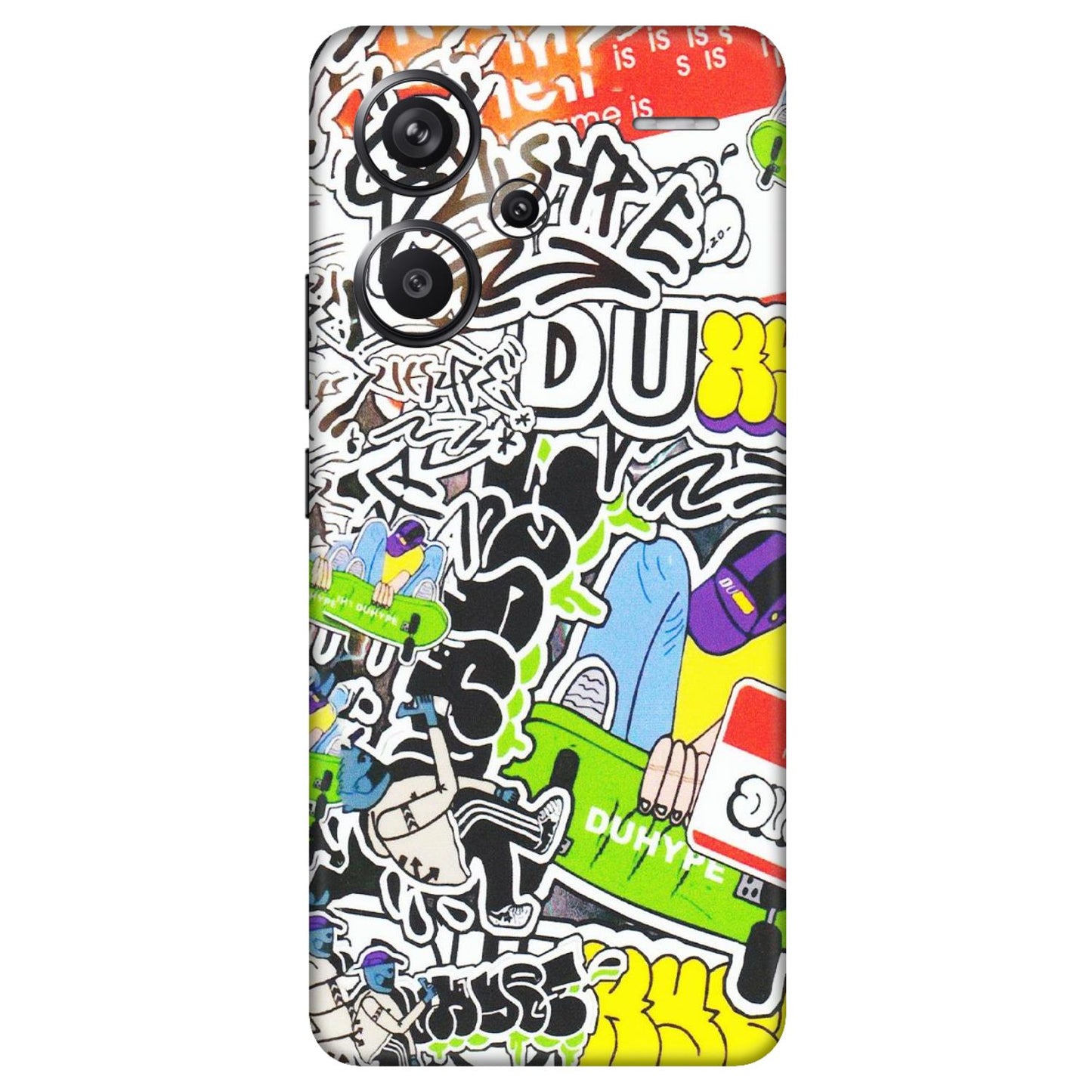 Xiaomi Redmi Phone Skins (All Models) - Dope Graffiti - Matte Finish (M-61) Redmi Note 13 Pro Plus 5G