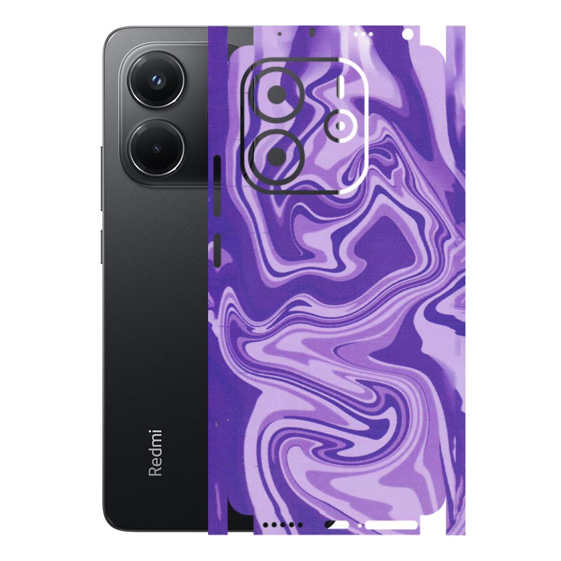 Xiaomi Redmi Phone Skins (All Models) - Hazy Purple Nights - Matte Finish (M-14) Redmi Note 14 5G