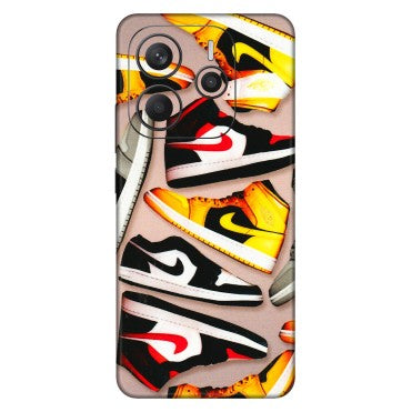 Xiaomi Redmi Phone Skins (All Models) - Sneaker Lover - 3D Embossed Finish (L-135) Redmi Note 14 5G