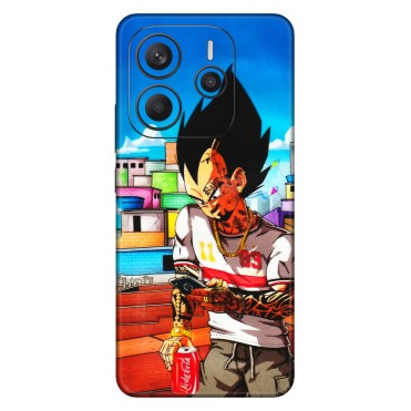 Xiaomi Redmi Phone Skins (All Models) - Vegeta - 3D Embossed Finish (L-136) Redmi Note 14 5G