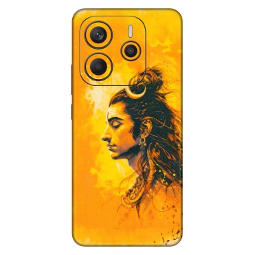 Xiaomi Redmi Phone Skins (All Models) - Shiv Shakti - 3D Embossed Finish (L-14) Redmi Note 14 5G