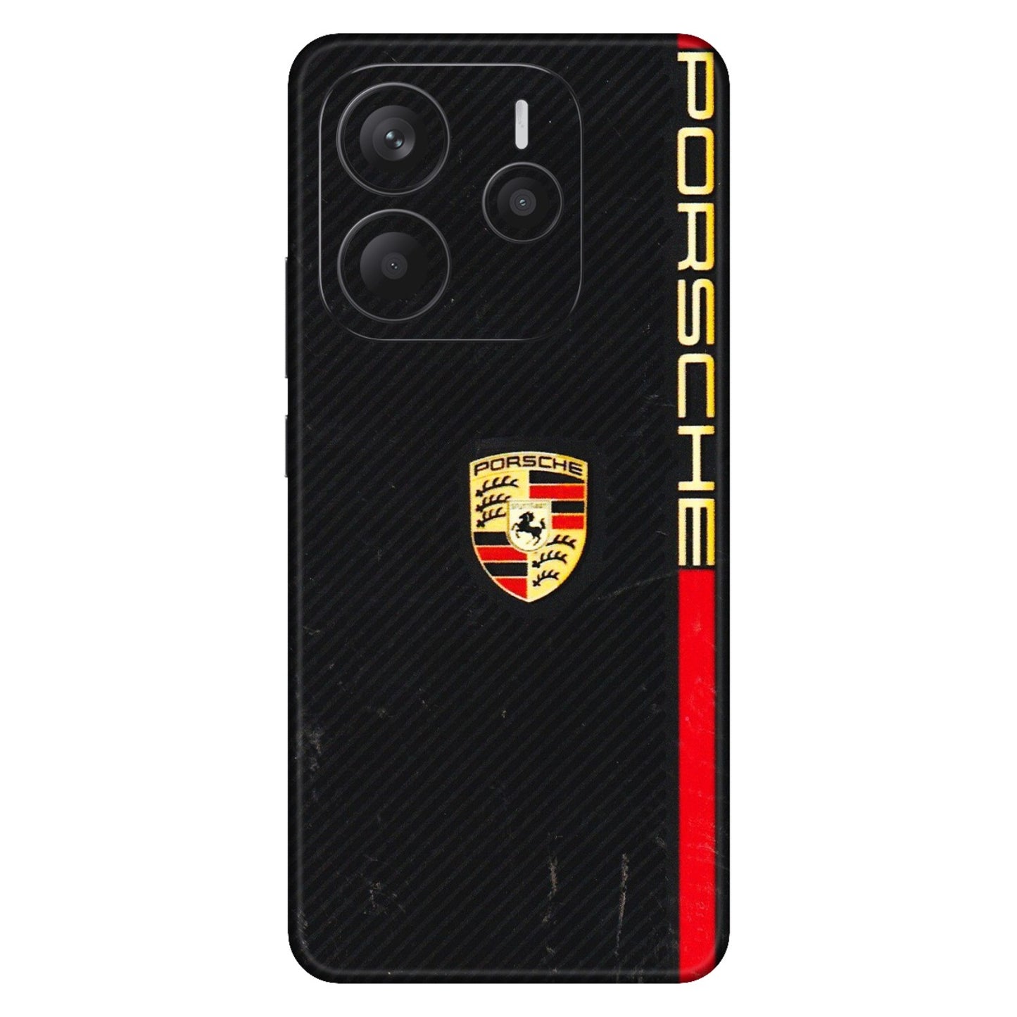 Xiaomi Redmi Phone Skins (All Models) - Premium Porsche - 3D Embossed Finish (L-225) Redmi Note 14 5G