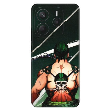 Xiaomi Redmi Phone Skins (All Models) - Zoro Anime - 3D Embossed Finish (L-23) Redmi Note 14 5G