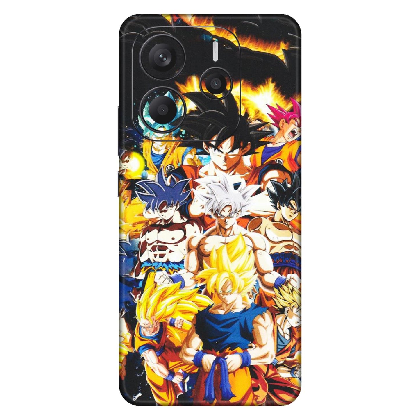 Xiaomi Redmi Phone Skins (All Models) - Ultimate Dragon Ball Z - Matte Finish (M-100) Redmi Note 14 5G