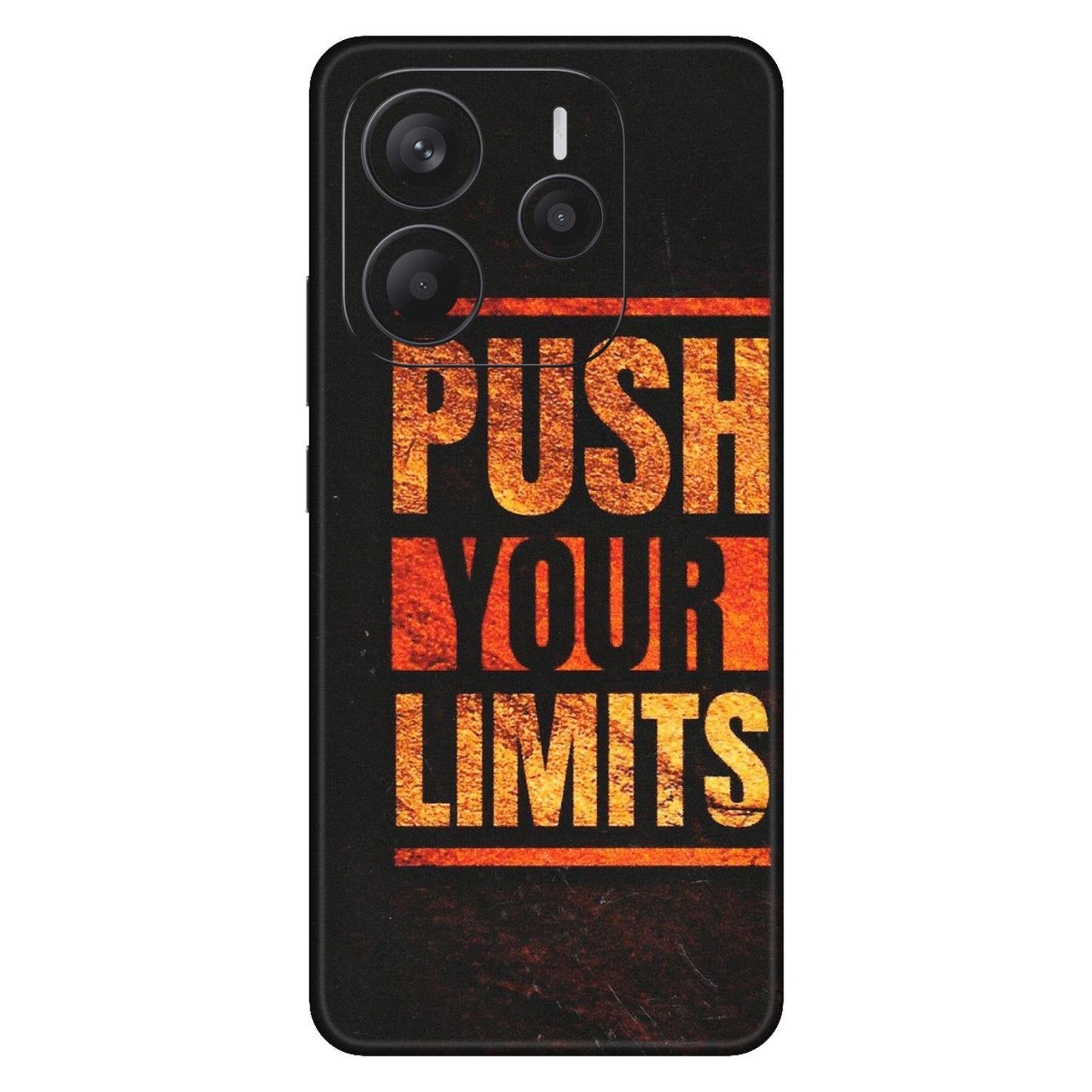 Xiaomi Redmi Phone Skins (All Models) - Push Your Limits - Matte Finish (M-118) Redmi Note 14 5G