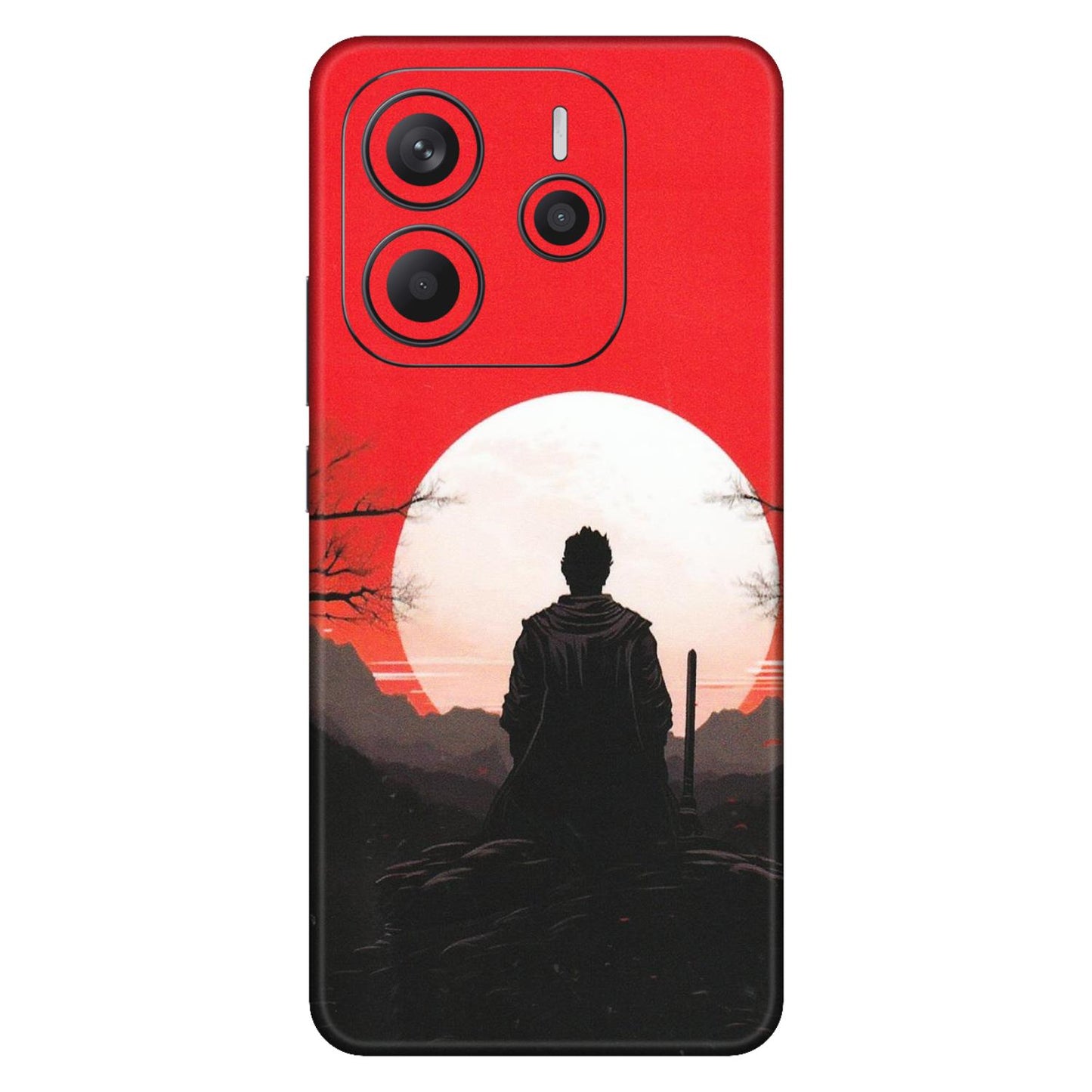 Xiaomi Redmi Phone Skins (All Models) - Samurai Anime - Matte Finish (M-141) Redmi Note 14 5G