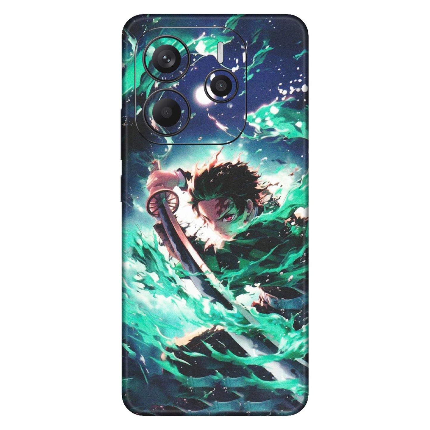 Xiaomi Redmi Phone Skins (All Models) - Sword Fighter Anime - Matte Finish (M-29) Redmi Note 14 5G