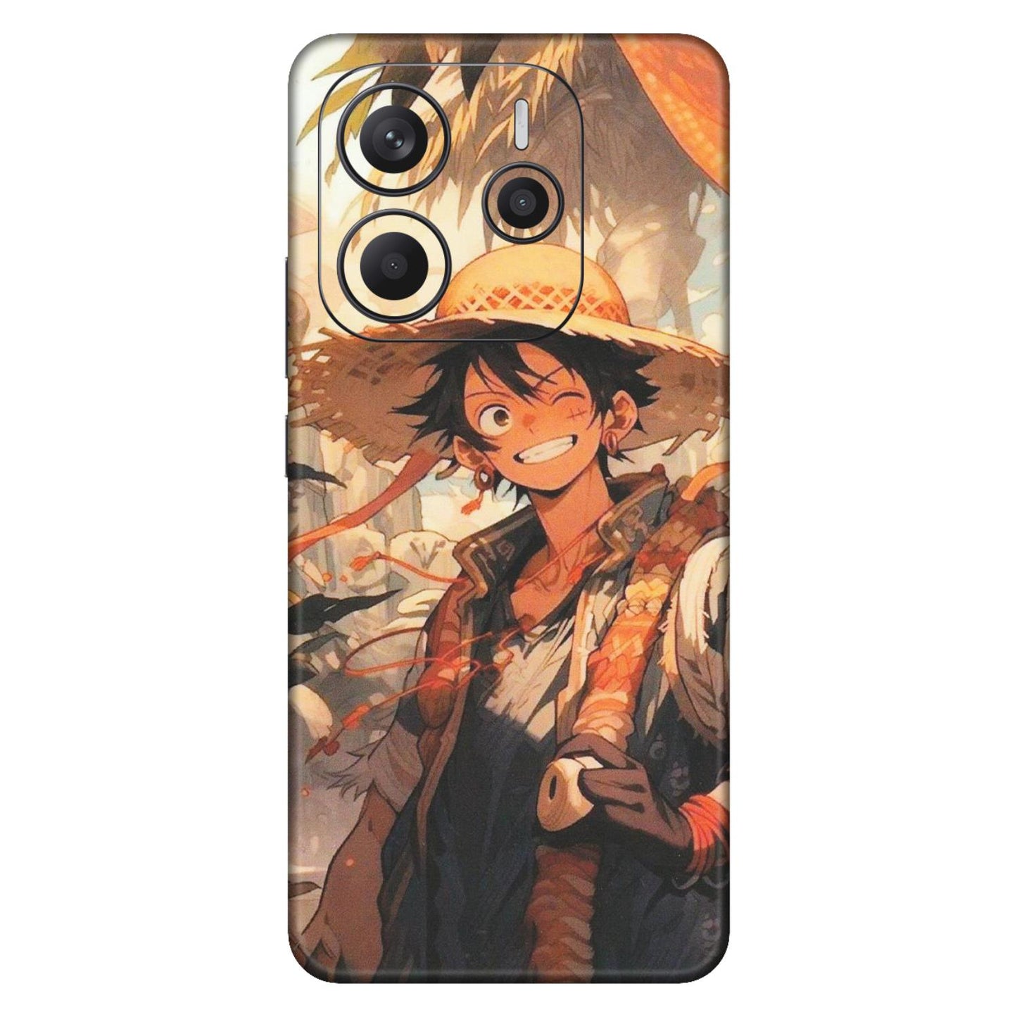 Xiaomi Redmi Phone Skins (All Models) - Anime Character Smile - Matte Finish (M-33) Redmi Note 14 5G
