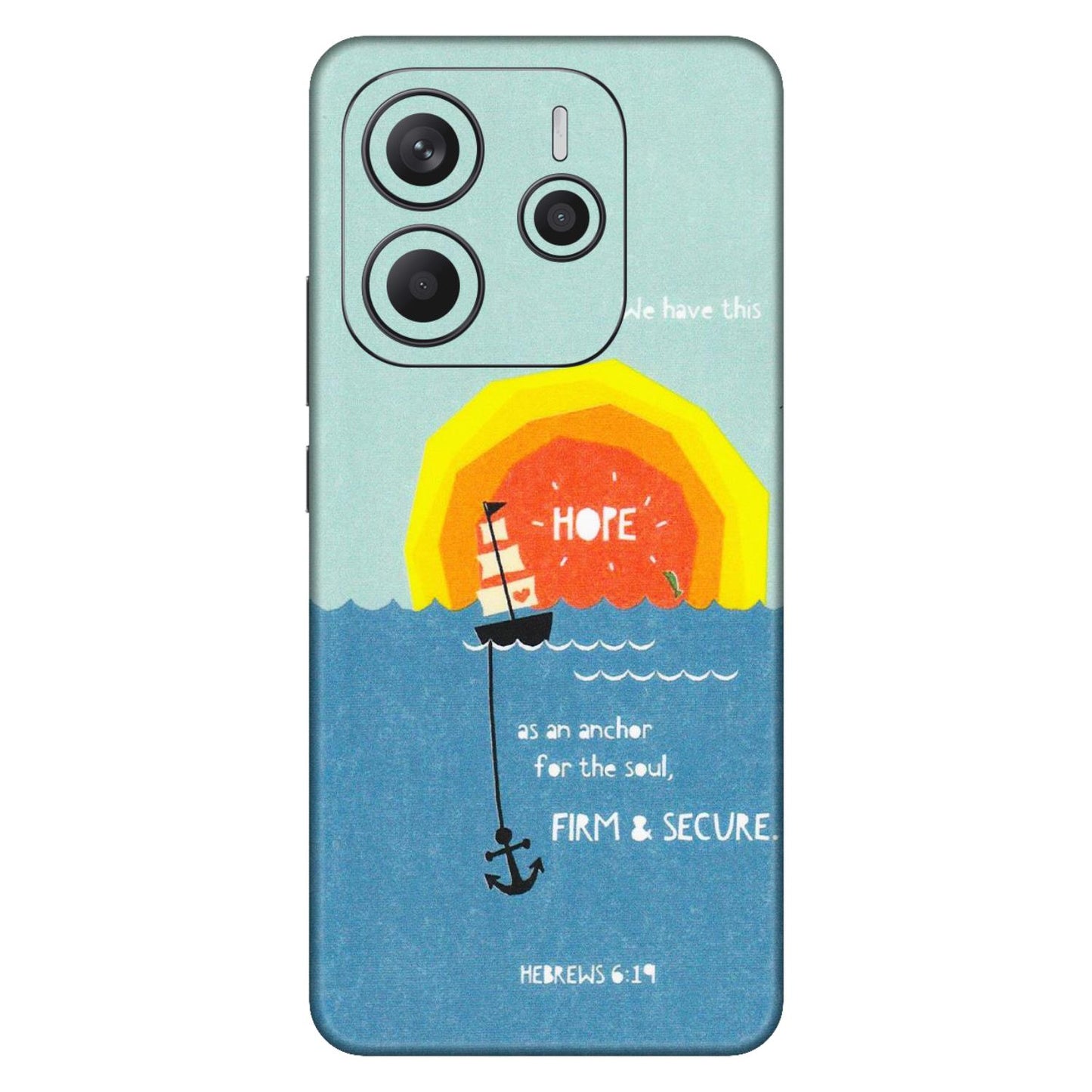 Xiaomi Redmi Phone Skins (All Models) - A Beautiful Sunset of Hope - Matte Finish (M-75) Redmi Note 14 5G