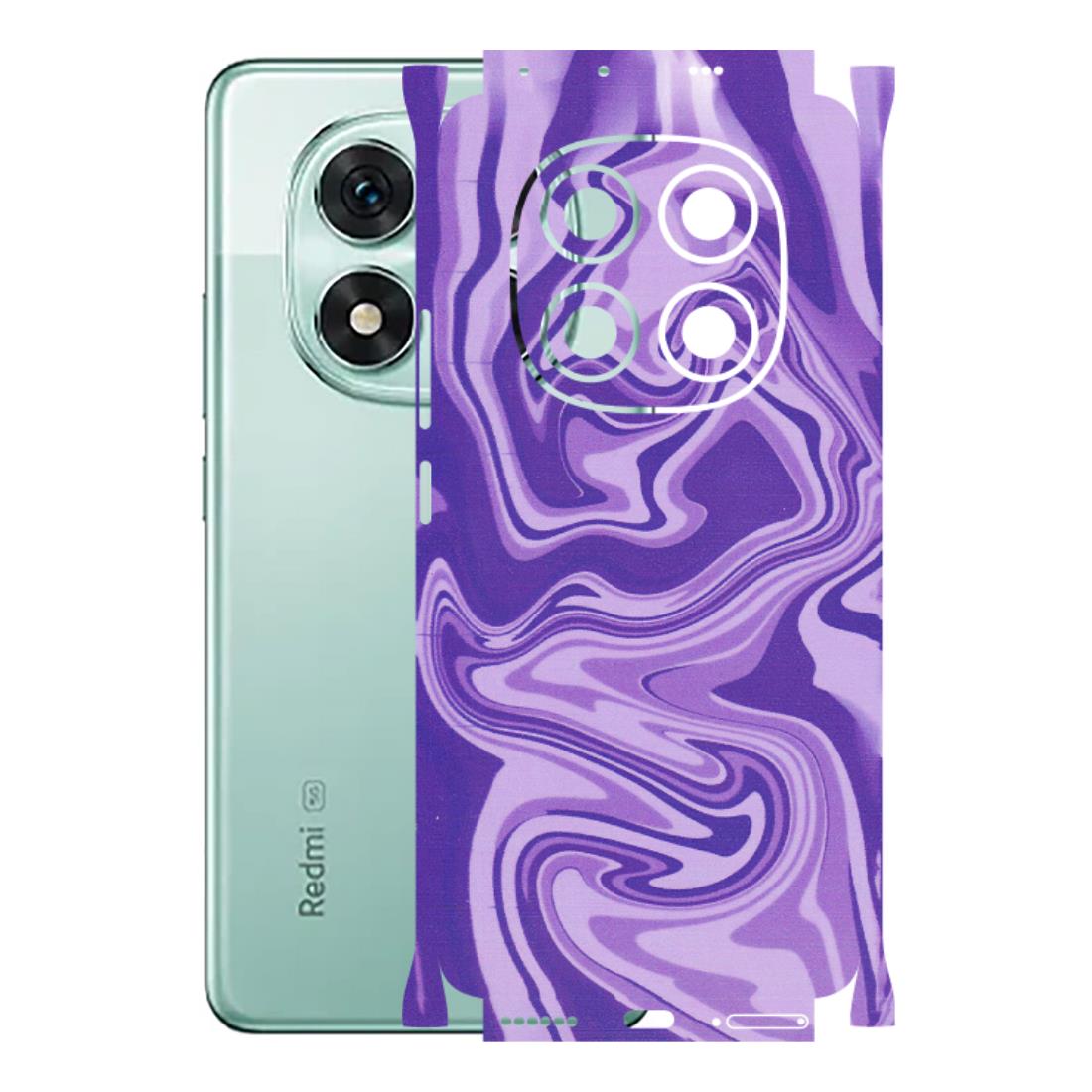 Xiaomi Redmi Phone Skins (All Models) - Hazy Purple Nights - Matte Finish (M-14) Redmi Note 14 Pro 5G