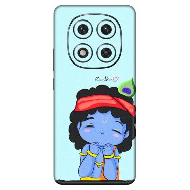 Xiaomi Redmi Phone Skins (All Models) - Radhe Radhe Cute Toon - 3D Embossed Finish (L-05) Redmi Note 14 Pro 5G