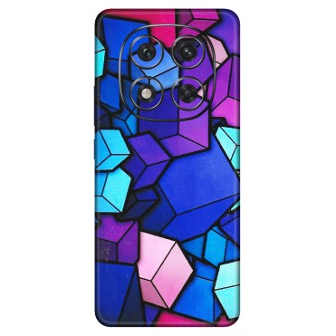 Xiaomi Redmi Phone Skins (All Models) - Cube Doodle - 3D Embossed Finish (L-141) Redmi Note 14 Pro 5G