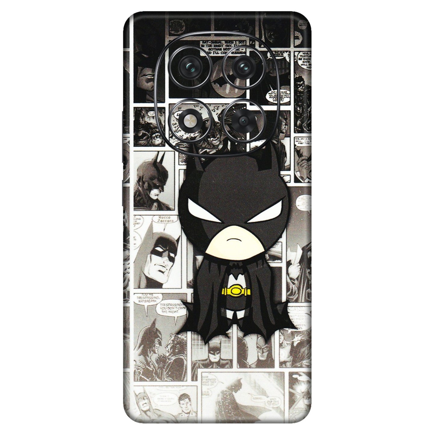 Xiaomi Redmi Phone Skins (All Models) - Toon Batman - 3D Embossed Finish (L-182) Redmi Note 14 Pro 5G
