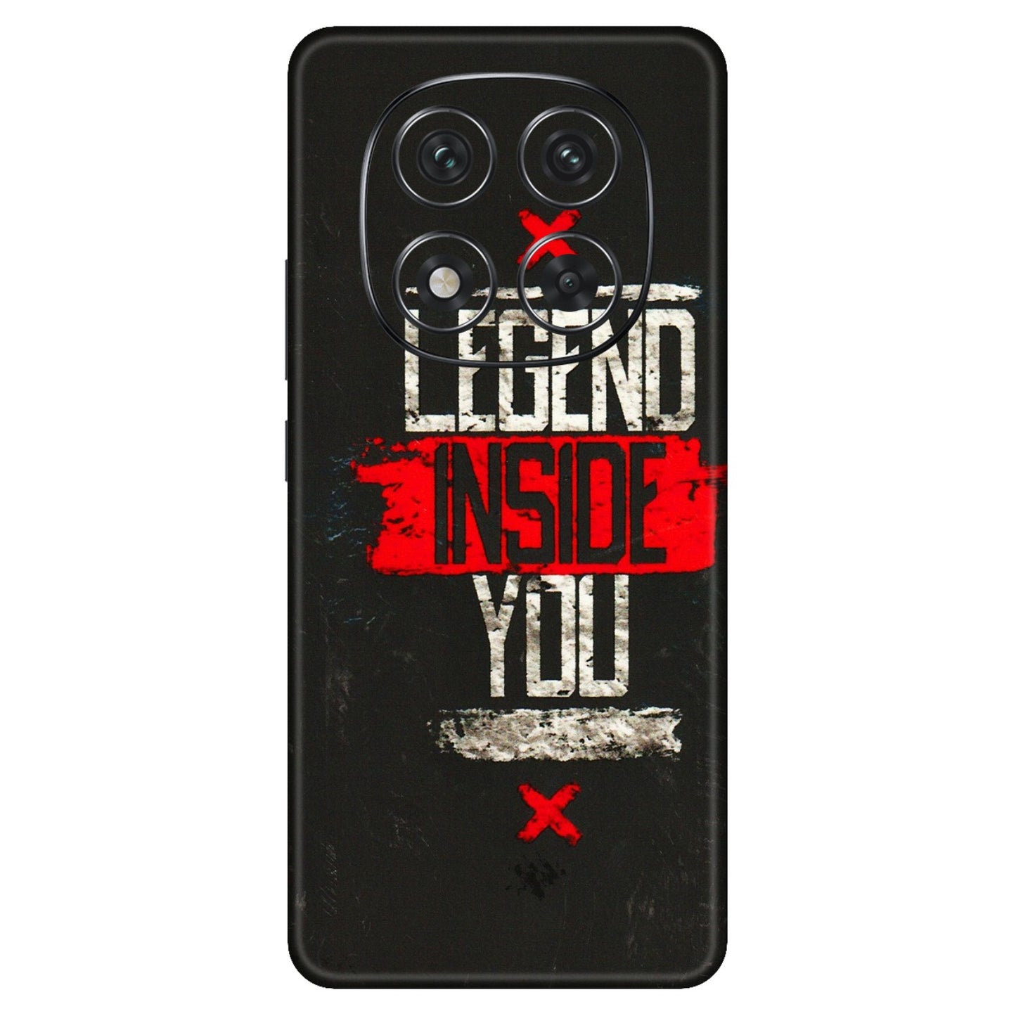 Xiaomi Redmi Phone Skins (All Models) - Legend Inside You - 3D Embossed Finish (L-186) Redmi Note 14 Pro 5G