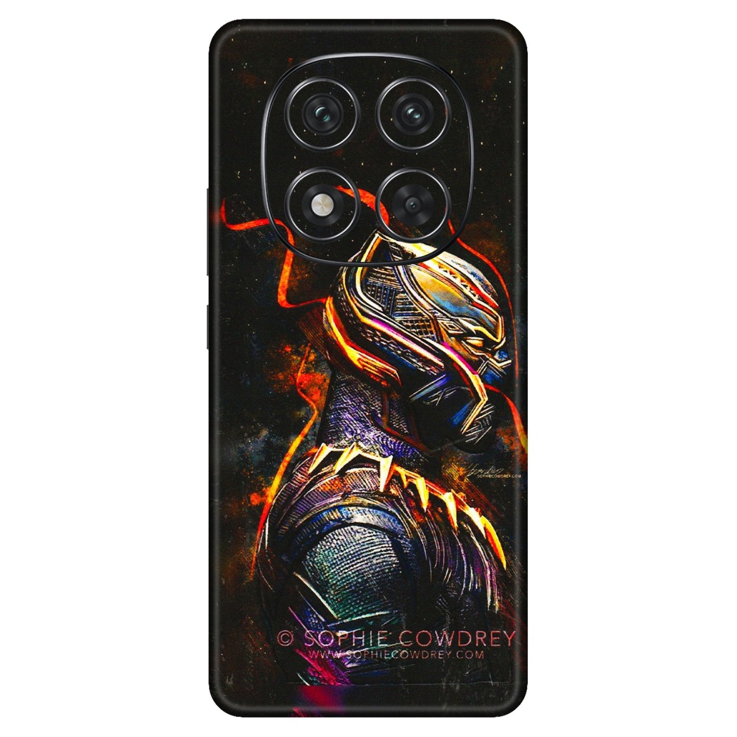 Xiaomi Redmi Phone Skins (All Models) - Black Panther - 3D Embossed Finish (L-190) Redmi Note 14 Pro 5G