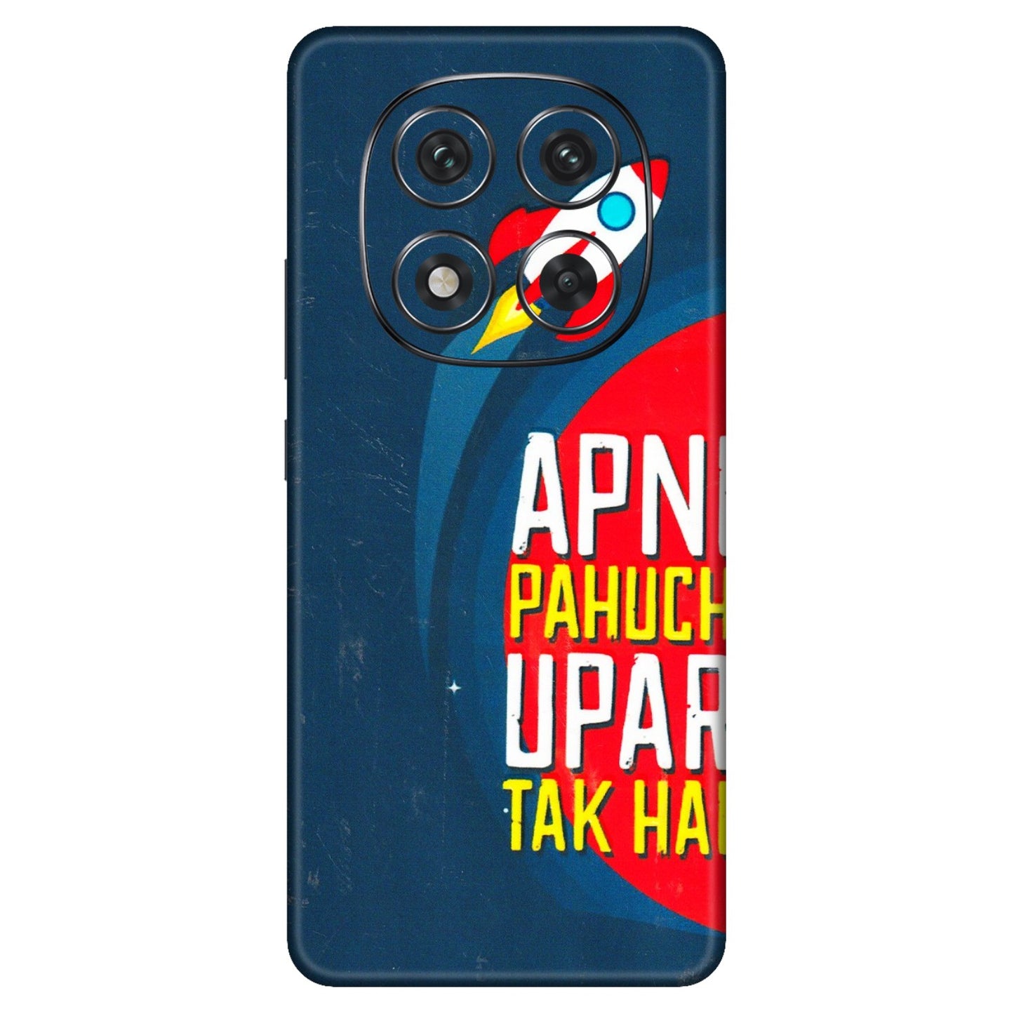 Xiaomi Redmi Phone Skins (All Models) - Apni Pahuch Upar Tak Hai - 3D Embossed Finish (L-276) Redmi Note 14 Pro 5G