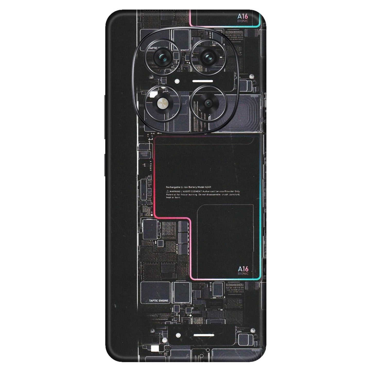 Xiaomi Redmi Phone Skins (All Models) - Motherboard Circuit Layout - Matte Finish (M-117) Redmi Note 14 Pro 5G