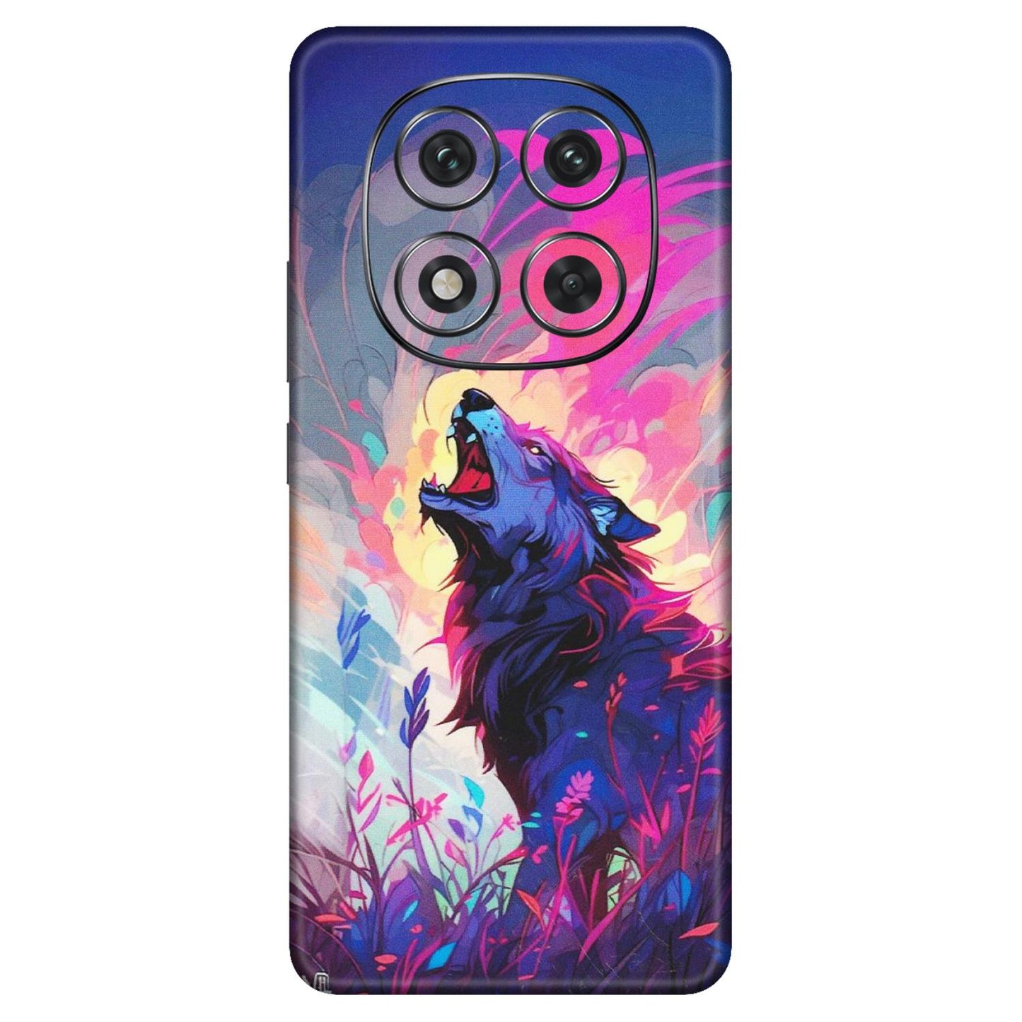 Xiaomi Redmi Phone Skins (All Models) - New Wild Wolf Abstract - Matte Finish (M-125) Redmi Note 14 Pro 5G