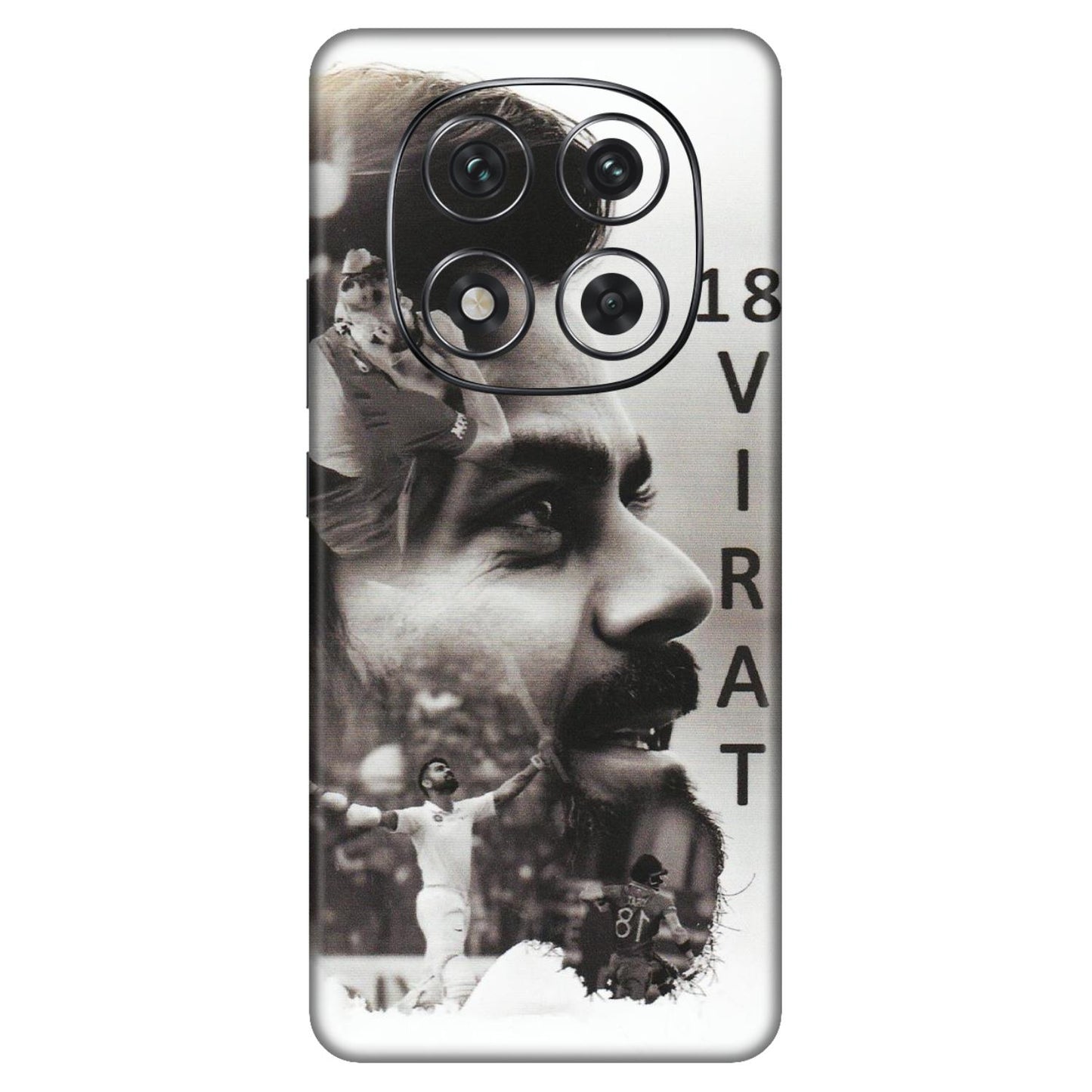 Xiaomi Redmi Phone Skins (All Models) - Virat Kohli Cricketer - Matte Finish (M-163) Redmi Note 14 Pro 5G