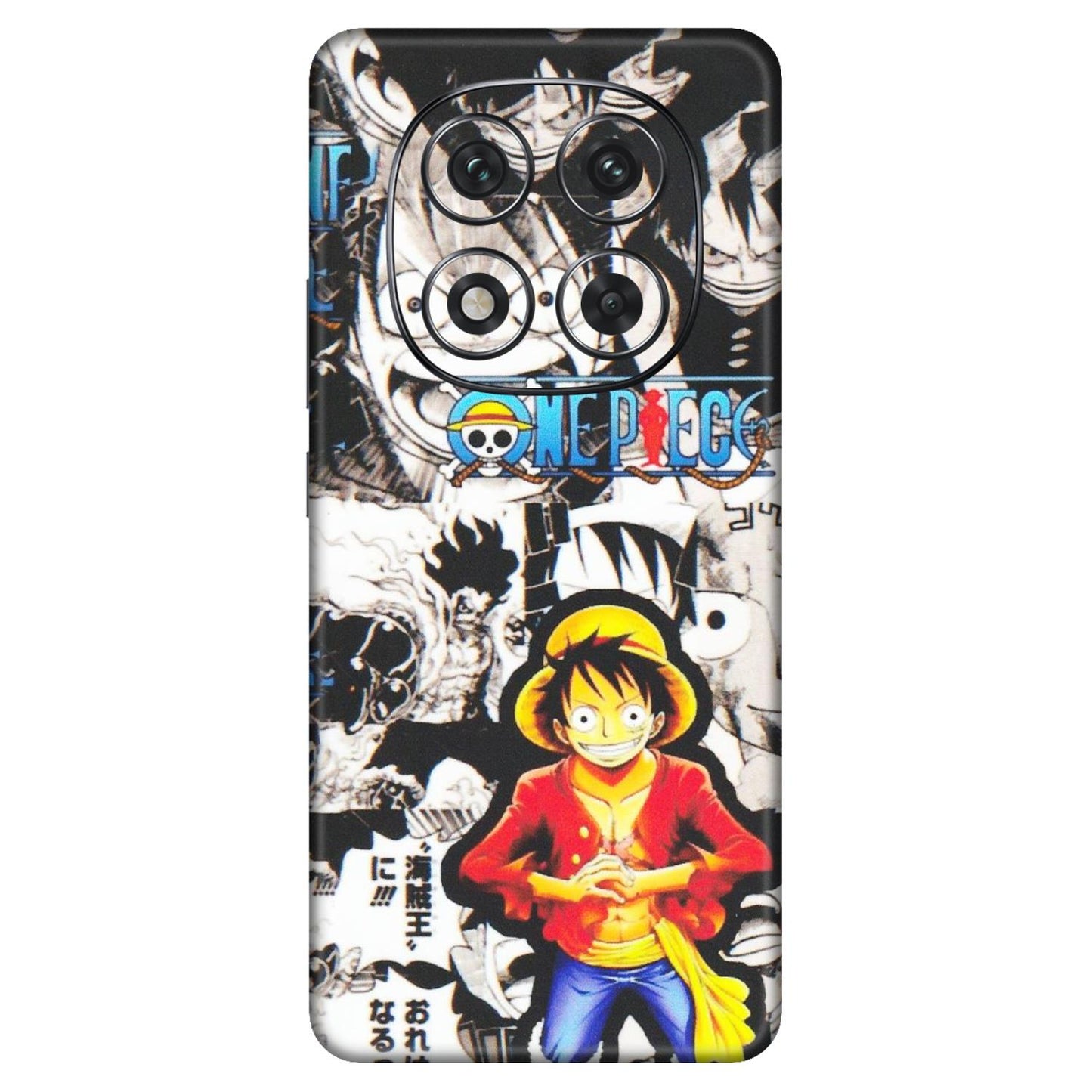 Xiaomi Redmi Phone Skins (All Models) - One Piece B&W - Matte Finish (M-63) Redmi Note 14 Pro 5G