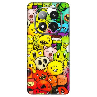 Xiaomi Redmi Phone Skins (All Models) - Angry Funkies - 3D Embossed Finish (L-169) Redmi Note 14 Pro Plus 5G