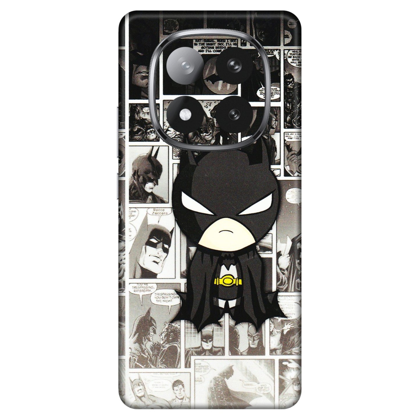 Xiaomi Redmi Phone Skins (All Models) - Toon Batman - 3D Embossed Finish (L-182) Redmi Note 14 Pro Plus 5G