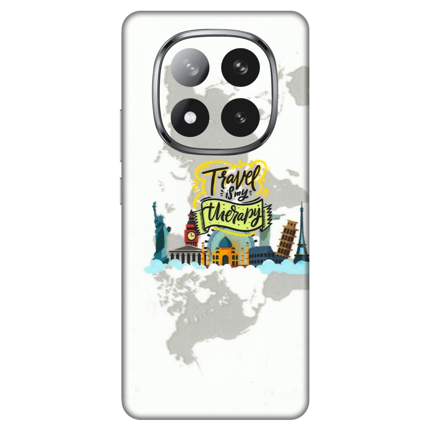 Xiaomi Redmi Phone Skins (All Models) - Travel Therapy - 3D Embossed Finish (L-199) Redmi Note 14 Pro Plus 5G
