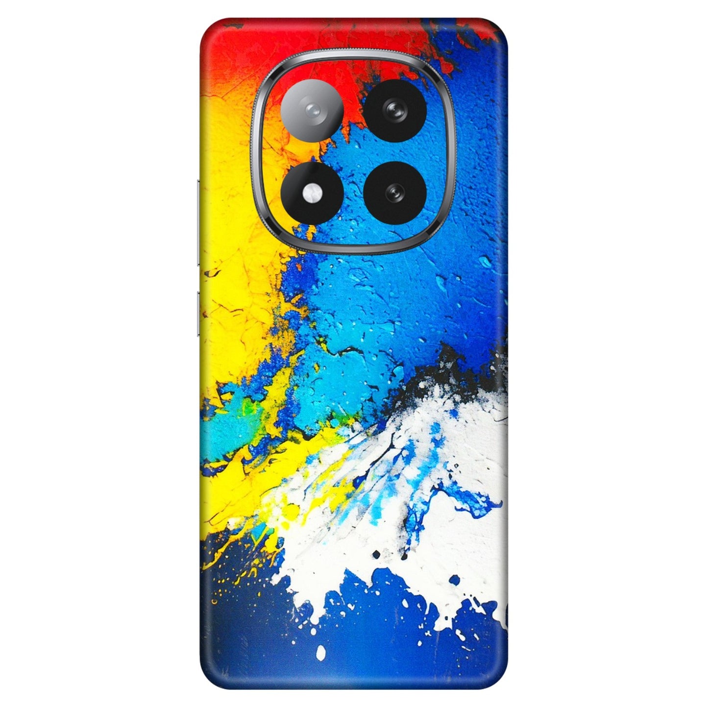 Xiaomi Redmi Phone Skins (All Models) - Acrylic Paint Spill - 3D Embossed Finish (L-229) Redmi Note 14 Pro Plus 5G