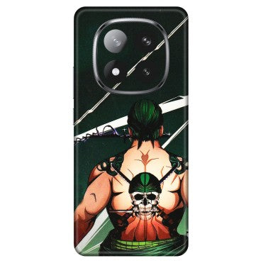 Xiaomi Redmi Phone Skins (All Models) - Zoro Anime - 3D Embossed Finish (L-23) Redmi Note 14 Pro Plus 5G