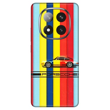 Xiaomi Redmi Phone Skins (All Models) - Multicolour Porche - 3D Embossed Finish (L-39) Redmi Note 14 Pro Plus 5G