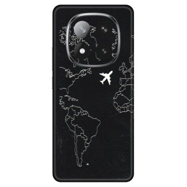Xiaomi Redmi Phone Skins (All Models) - Never Ending Travel - 3D Embossed Finish (L-79) Redmi Note 14 Pro Plus 5G