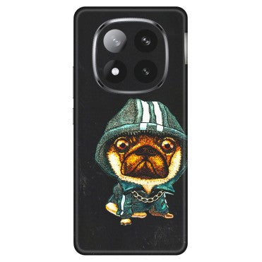 Xiaomi Redmi Phone Skins (All Models) - Puppy N Hoodie - 3D Embossed Finish (L-90) Redmi Note 14 Pro Plus 5G