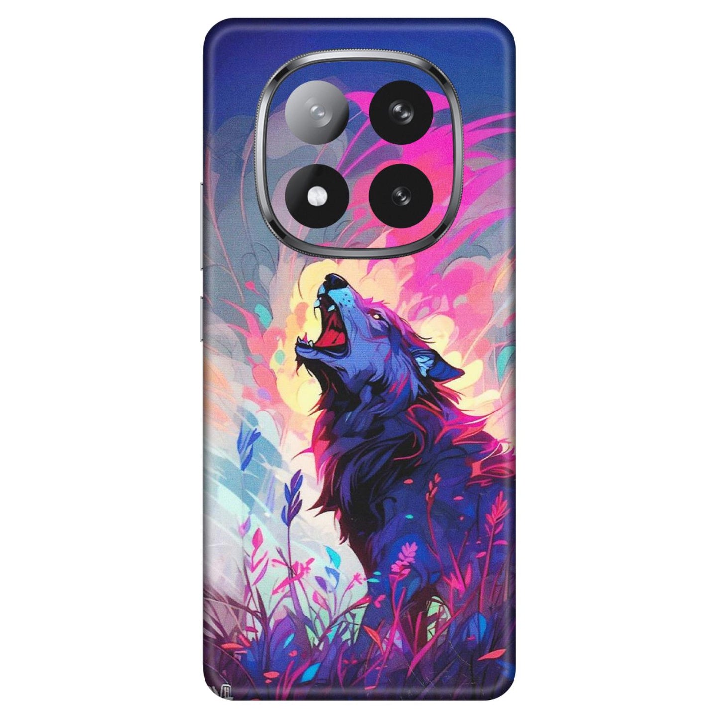 Xiaomi Redmi Phone Skins (All Models) - New Wild Wolf Abstract - Matte Finish (M-125) Redmi Note 14 Pro Plus 5G