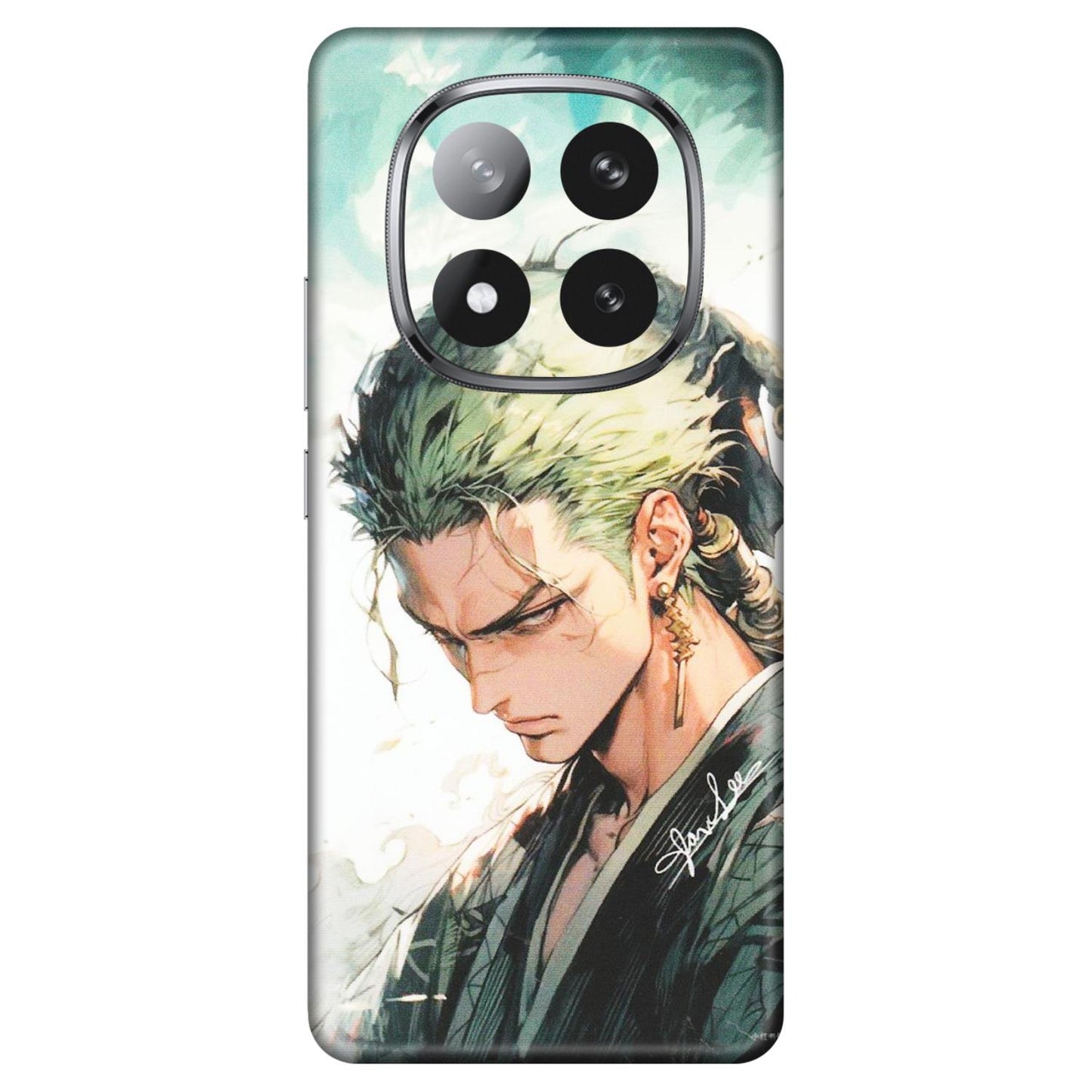 Xiaomi Redmi Phone Skins (All Models) - Pirate Hunter One Piece Anime - Matte Finish (M-157) Redmi Note 14 Pro Plus 5G