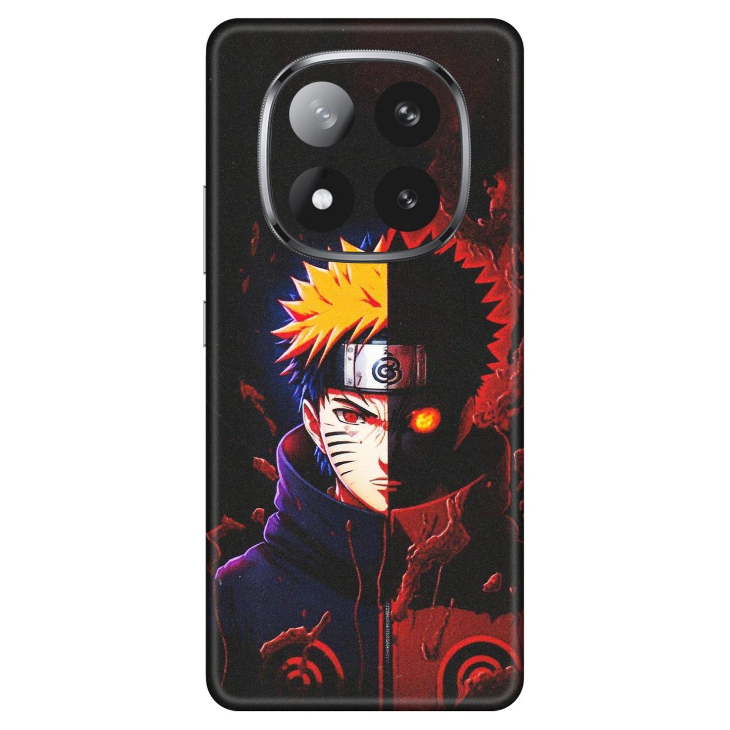 Xiaomi Redmi Phone Skins (All Models) - Naruto X Evil - Matte Finish (M-70) Redmi Note 14 Pro Plus 5G