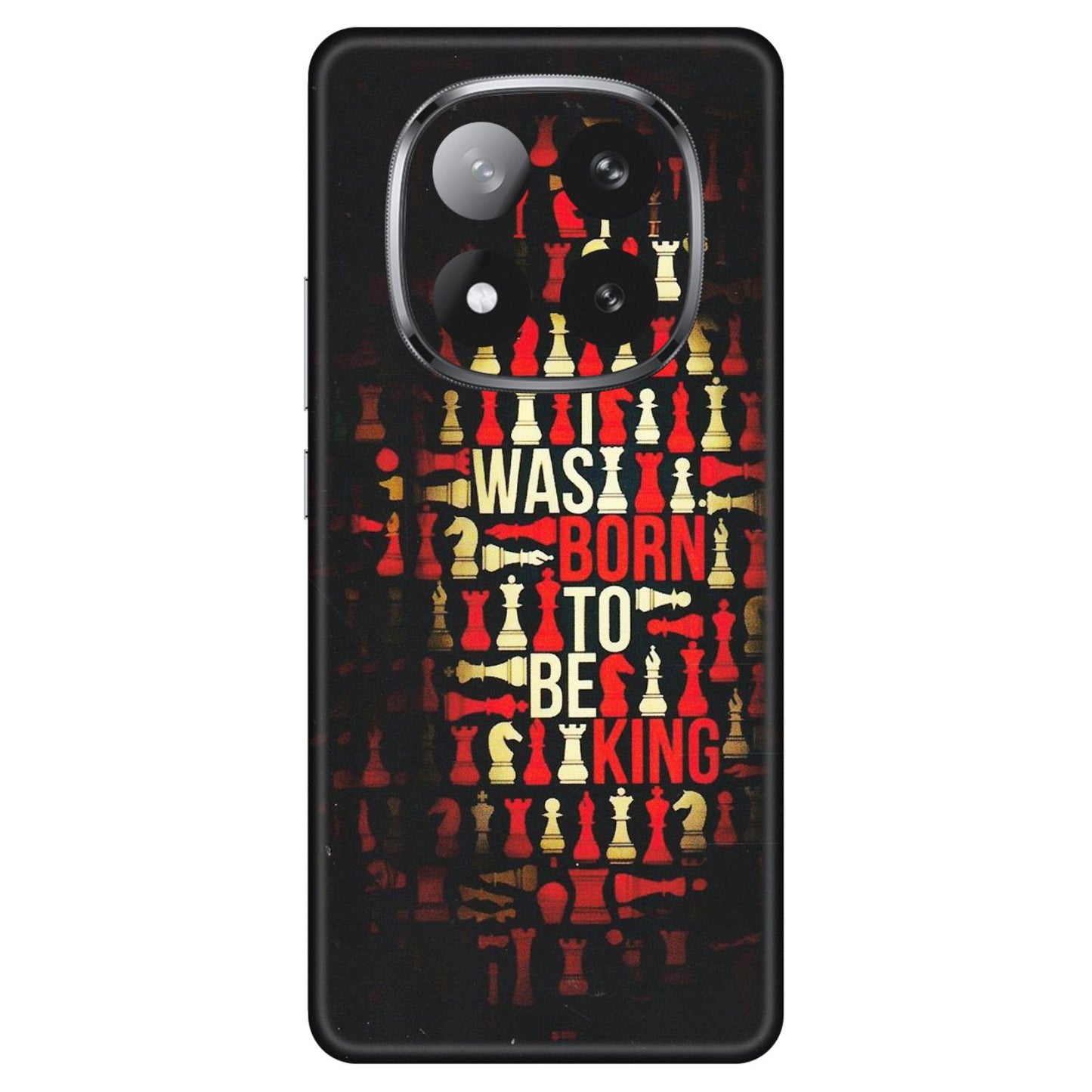 Xiaomi Redmi Phone Skins (All Models) - Born To Be King - Matte Finish (M-73) Redmi Note 14 Pro Plus 5G