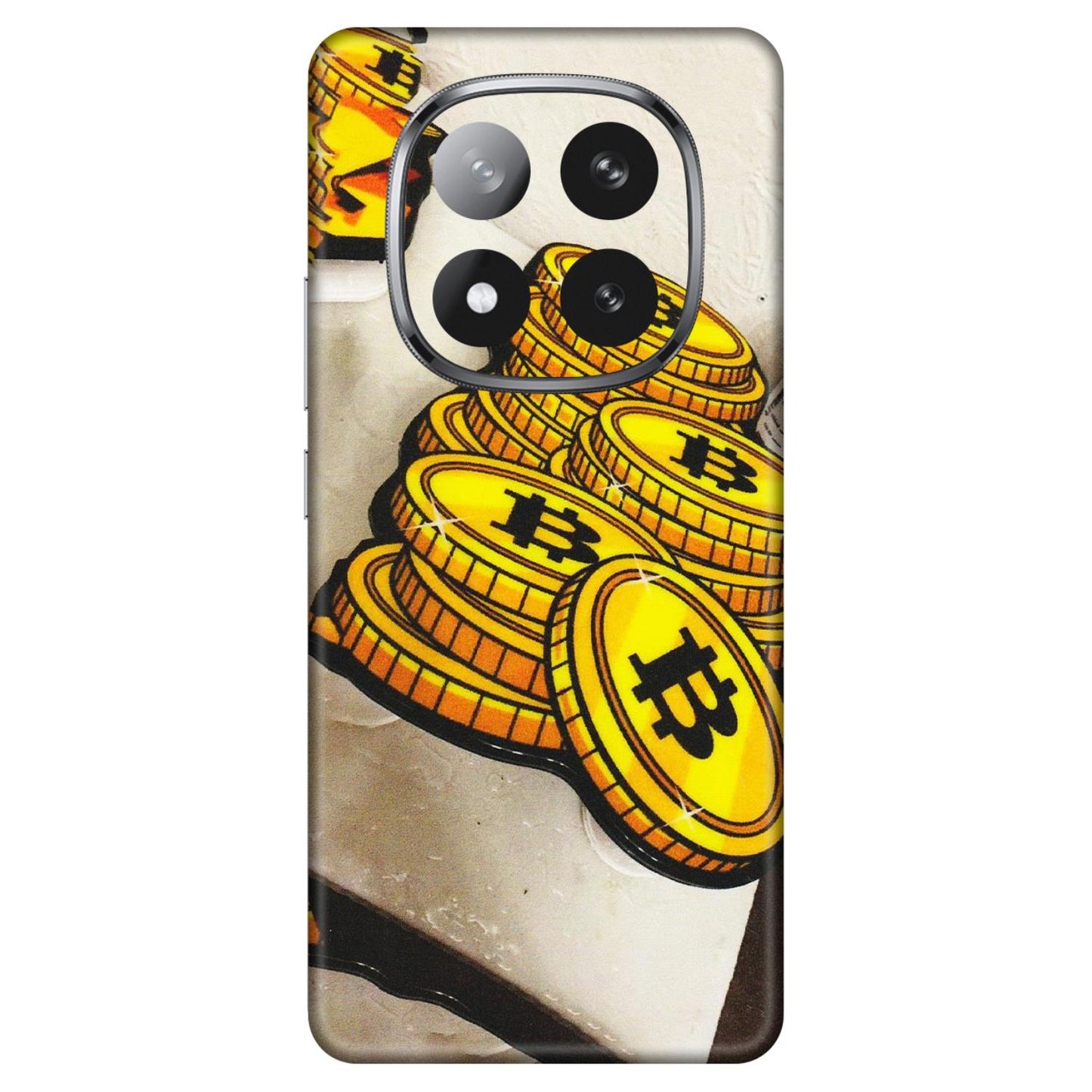 Xiaomi Redmi Phone Skins (All Models) - Billionaire Bitcoin Collection - Matte Finish (M-92) Redmi Note 14 Pro Plus 5G