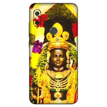 Xiaomi Redmi Phone Skins (All Models) - Ram Lalla Ayodhya - 3D Embossed Finish (L-103) Redmi Note 6 Pro