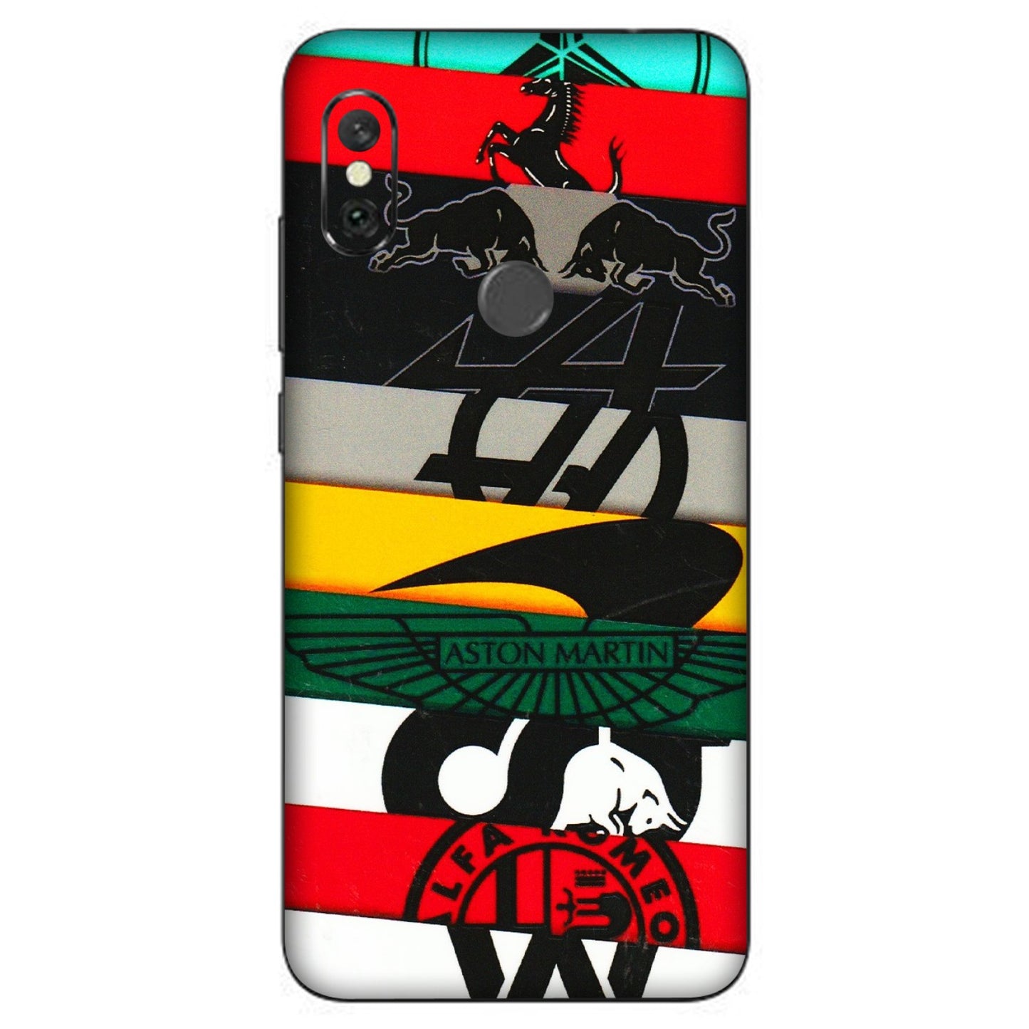 Xiaomi Redmi Phone Skins (All Models) - Multi Designer Brands - 3D Embossed Finish (L-187) Redmi Note 6 Pro