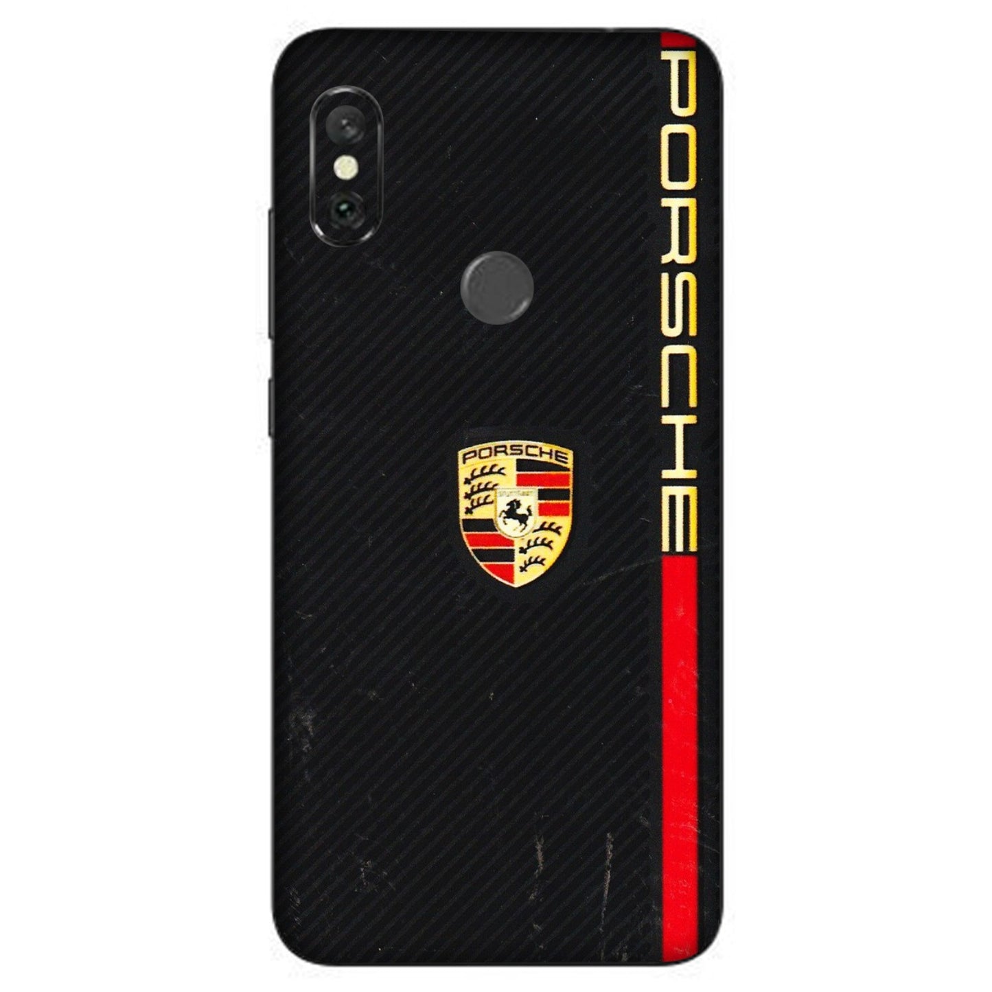 Xiaomi Redmi Phone Skins (All Models) - Premium Porsche - 3D Embossed Finish (L-225) Redmi Note 6 Pro
