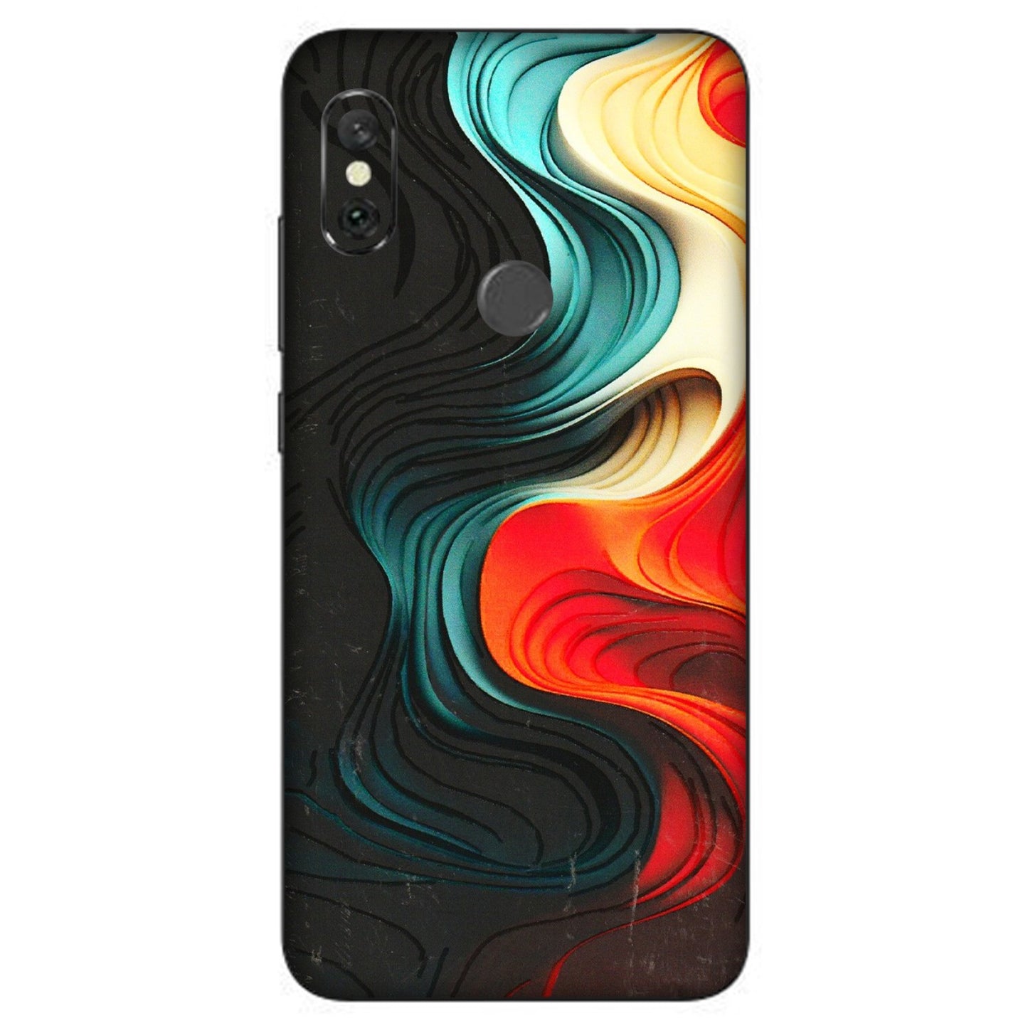 Xiaomi Redmi Phone Skins (All Models) - The Silky Swirl - 3D Embossed Finish (L-240) Redmi Note 6 Pro
