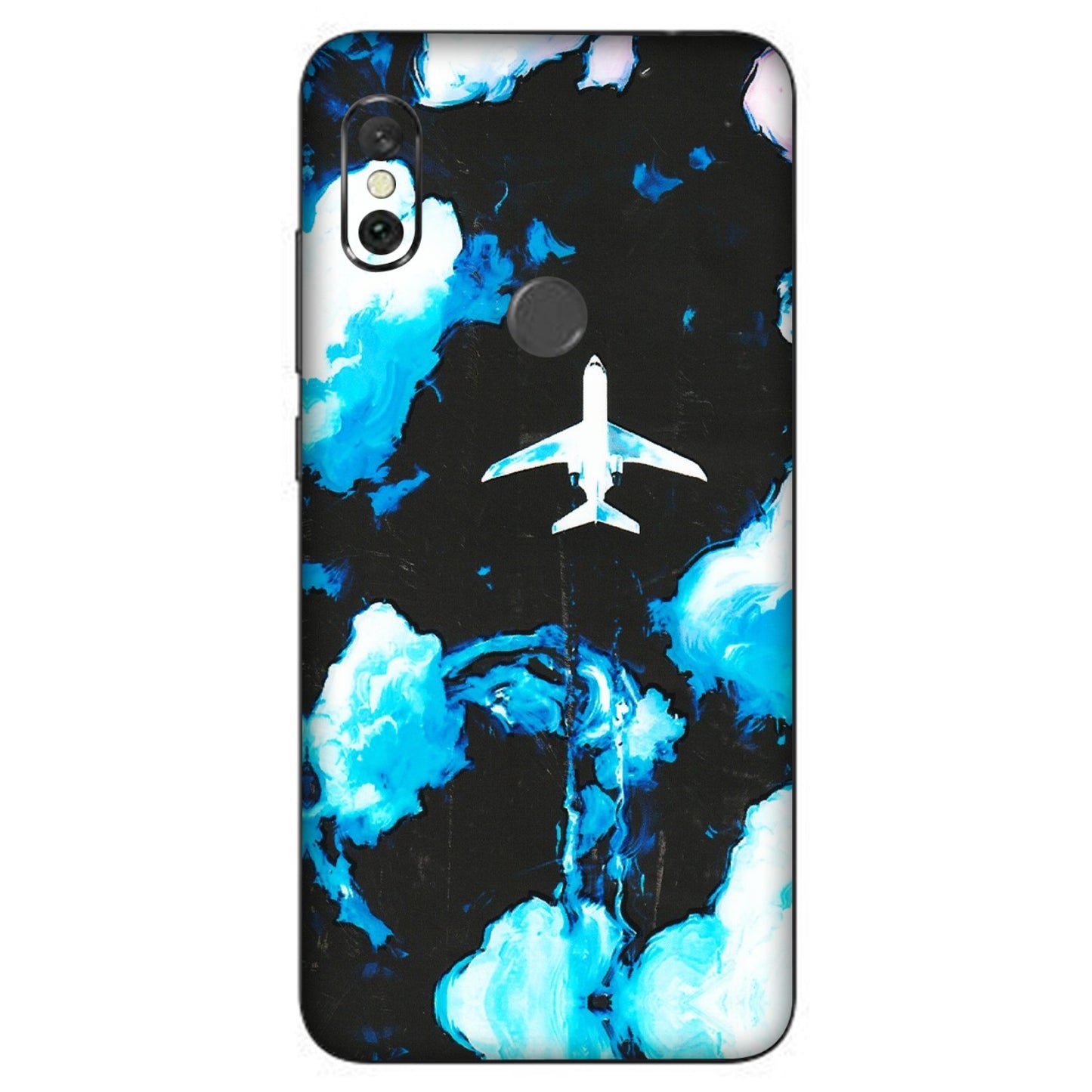 Xiaomi Redmi Phone Skins (All Models) - Travel In Airline - 3D Embossed Finish (L-264) Redmi Note 6 Pro