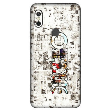 Xiaomi Redmi Phone Skins (All Models) - One Piece Manga - 3D Embossed Finish (L-26) Redmi Note 6 Pro